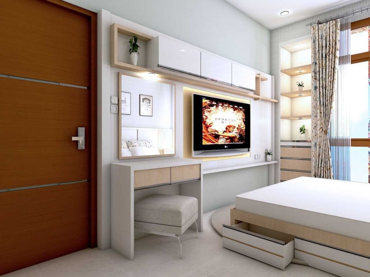 Master Bed Room Modern Minimalis Surakarta Arteta