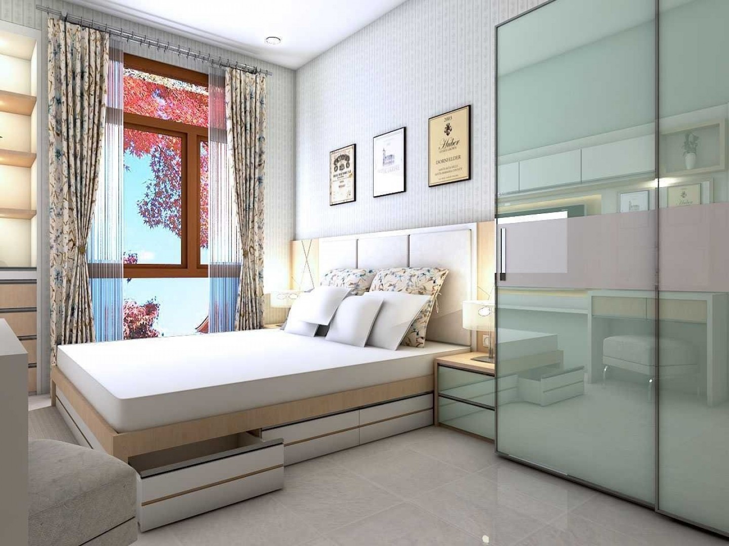 Master Bed Room Modern Minimalis Surakarta Arteta