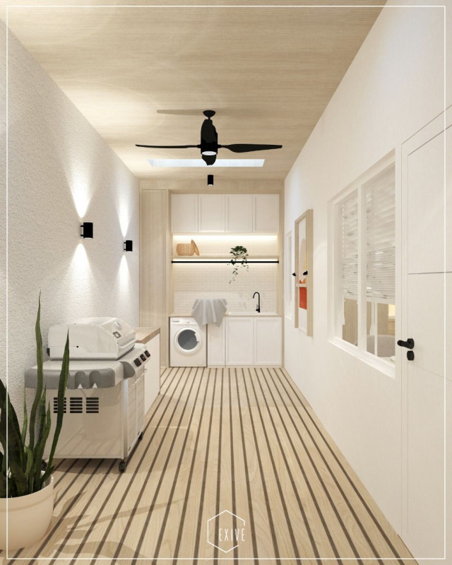 6 modern minimalist laundry room design inspirations