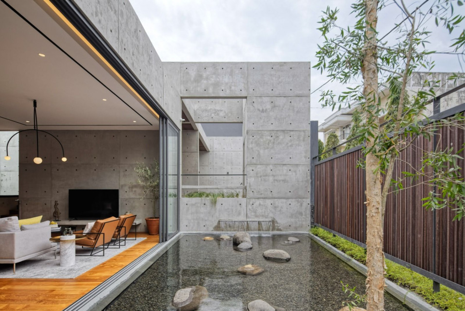 Three Masses Cascade Down the Sloping Land of Cascading House