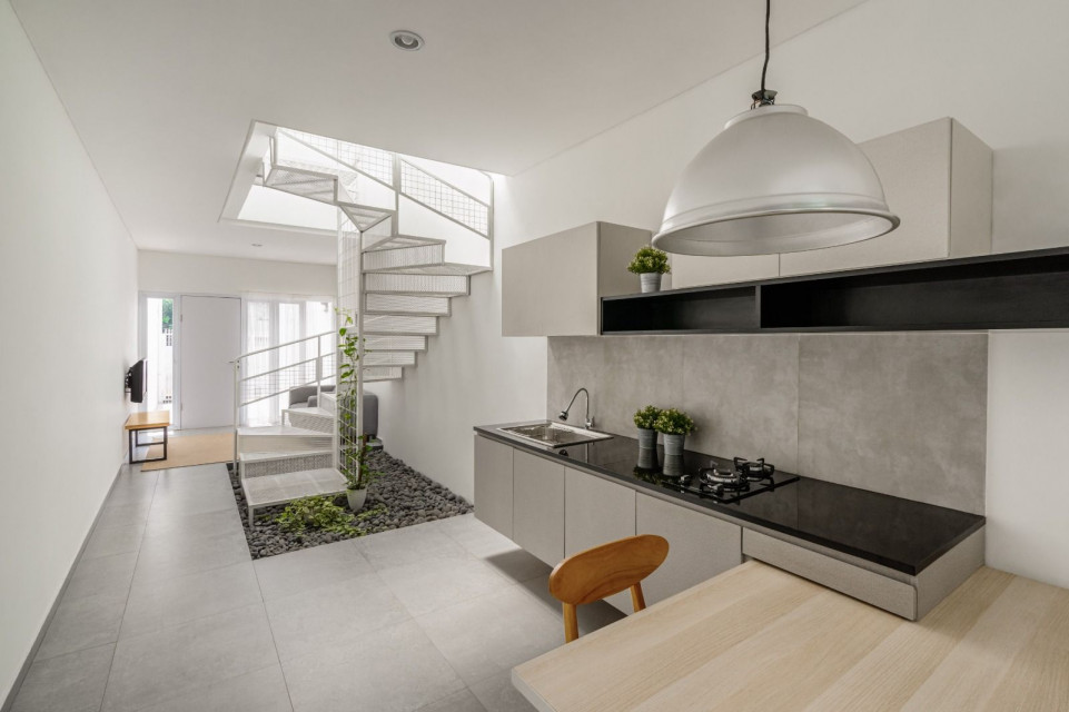 6 tips and inspiration for a charming minimalist open kitchen design